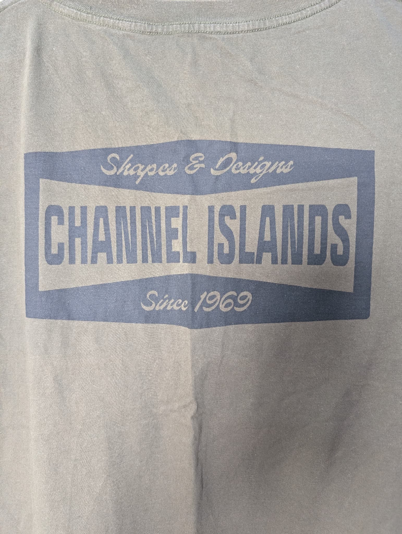 Channel Islands Surfboards Graphic T-Shirt Olive Green Men's Large — photo 4 of 6