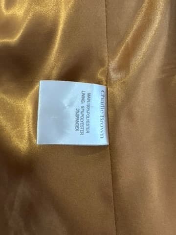 Charlie Brown Blue and Black Swirl Print Blazer - Size 10 — photo 9 of 9