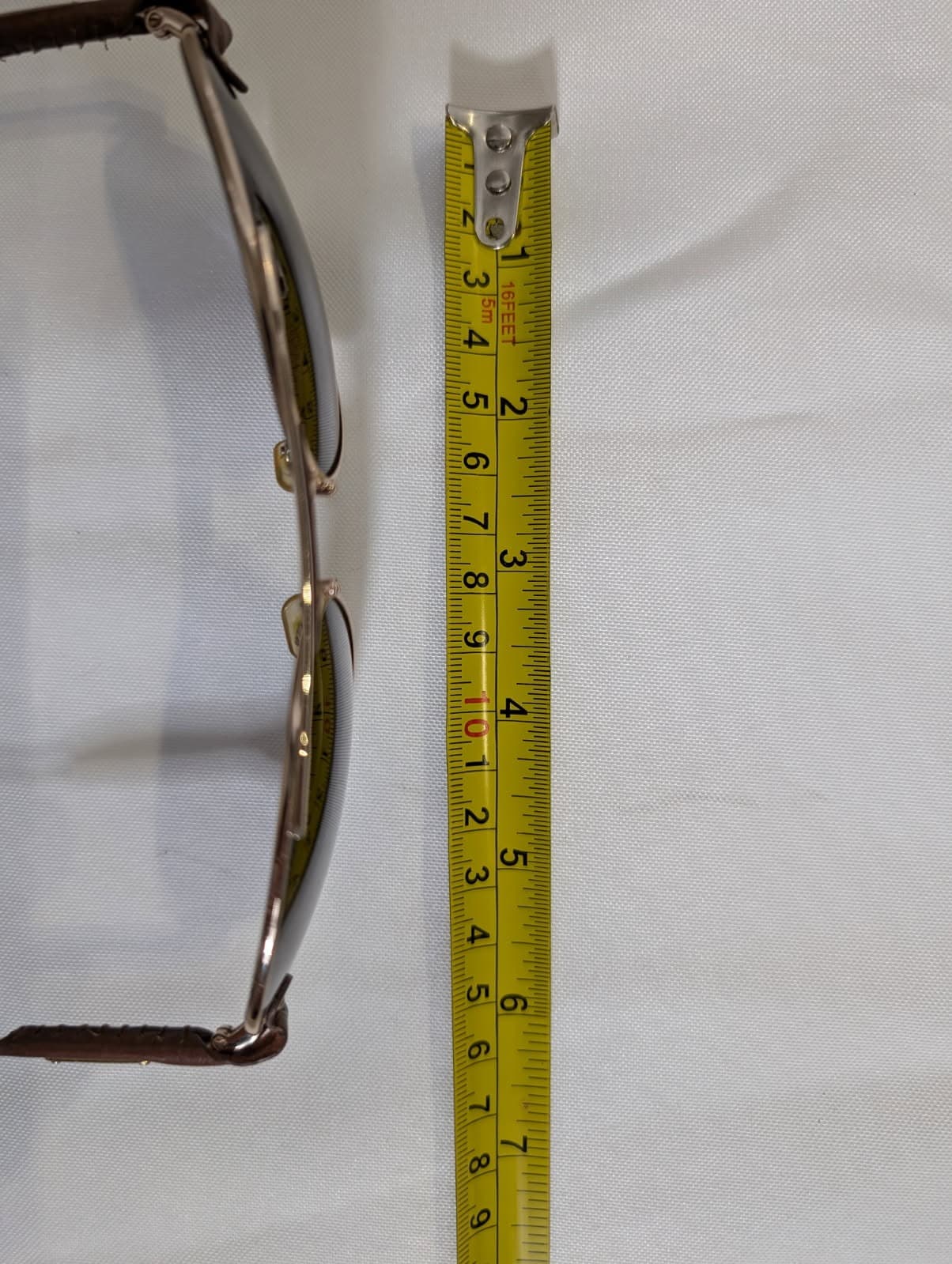 Chloé Aviator Sunglasses - Brown and Gold Tone — photo 3 of 5