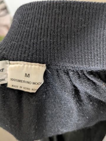 Christian Dior Separates Vintage Merino Wool Midi Skirt Black Size M — photo 3 of 9