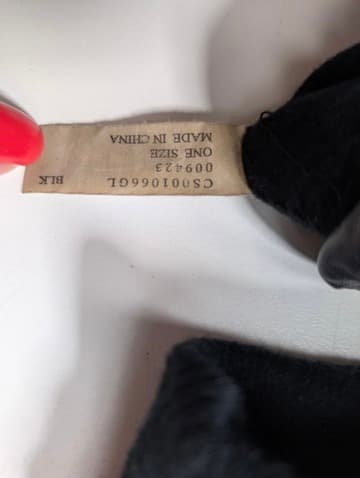 Classic Black Leather Winter Gloves - Soft Lined — photo 5 of 6