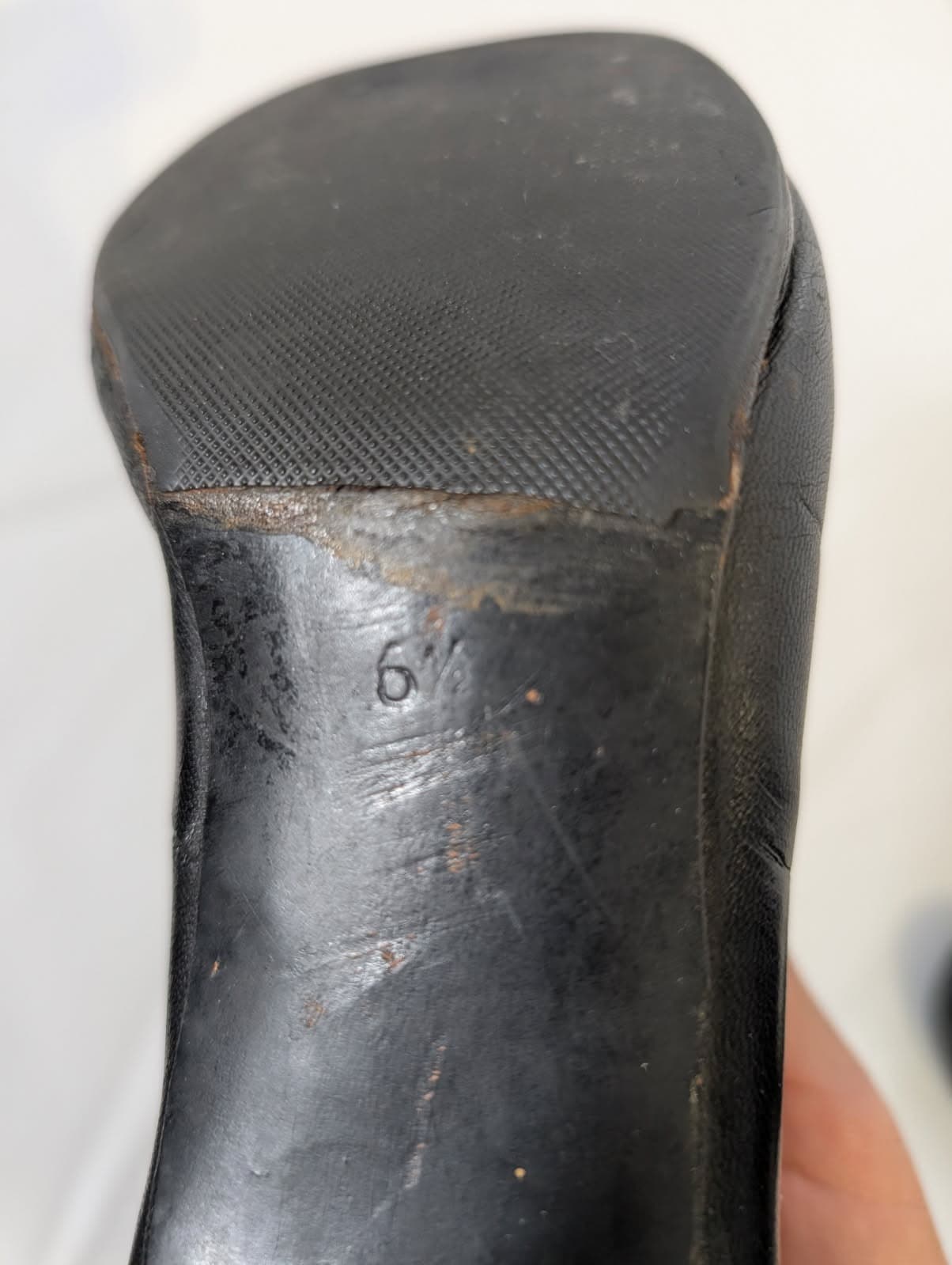 Claude Bassal Leather Ankle Booties - Black Women's Size 6.5 — photo 7 of 7