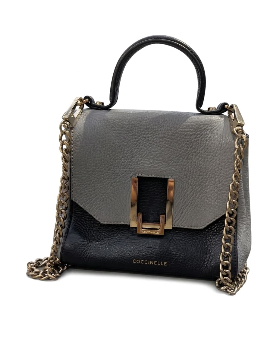 Coccinelle Arlettis Small Handbag - Two-Tone Leather Crossbody — photo 1 of 9