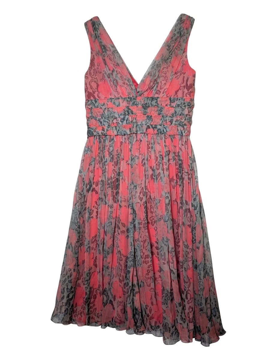 Collette Dinnigan Silk Midi Dress - Limited Edition Animal Print — photo 1 of 5