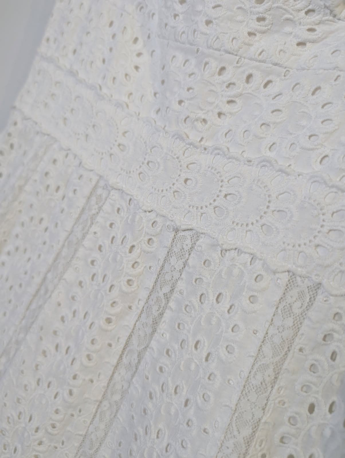 Collette Dinnigan White Eyelet Cotton Sundress - Limited Edition — photo 6 of 6