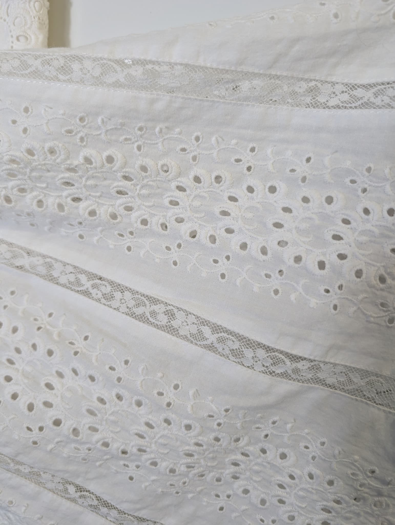 Collette Dinnigan White Eyelet Lace Sundress — photo 3 of 3