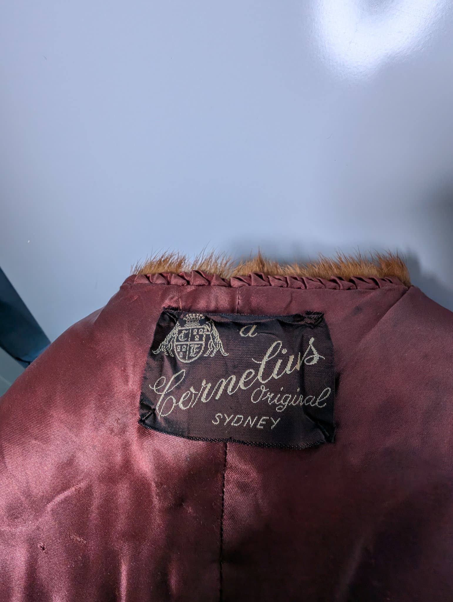 Cornelius Sydney Vintage Mink Fur Stole Brown — photo 6 of 6