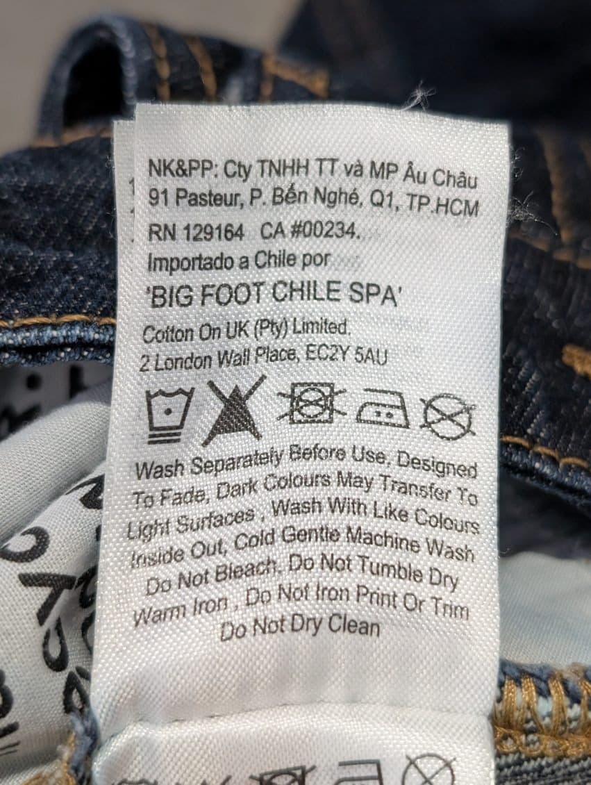 Cotton On Women's Dark Wash Denim Mini Skirt - Size 30 — photo 2 of 10