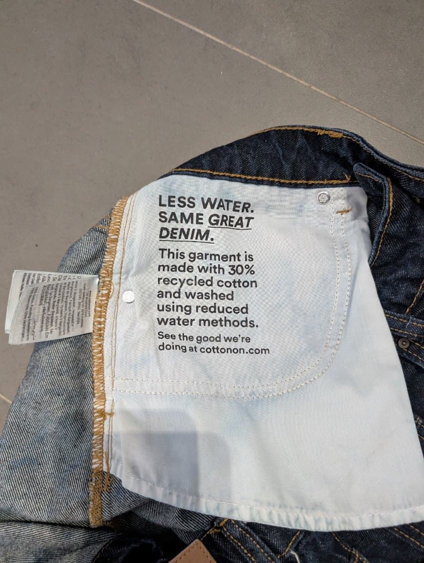 Cotton On Women's Dark Wash Denim Mini Skirt - Size 30 — photo 4 of 10