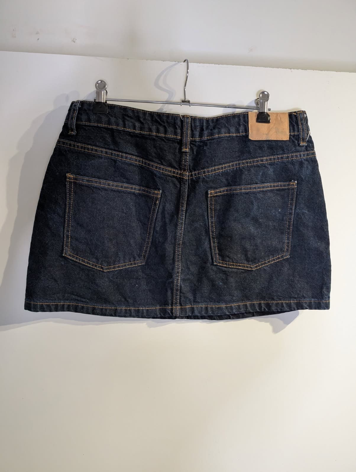 Cotton On Women's Dark Wash Denim Mini Skirt - Size 30 — photo 6 of 10