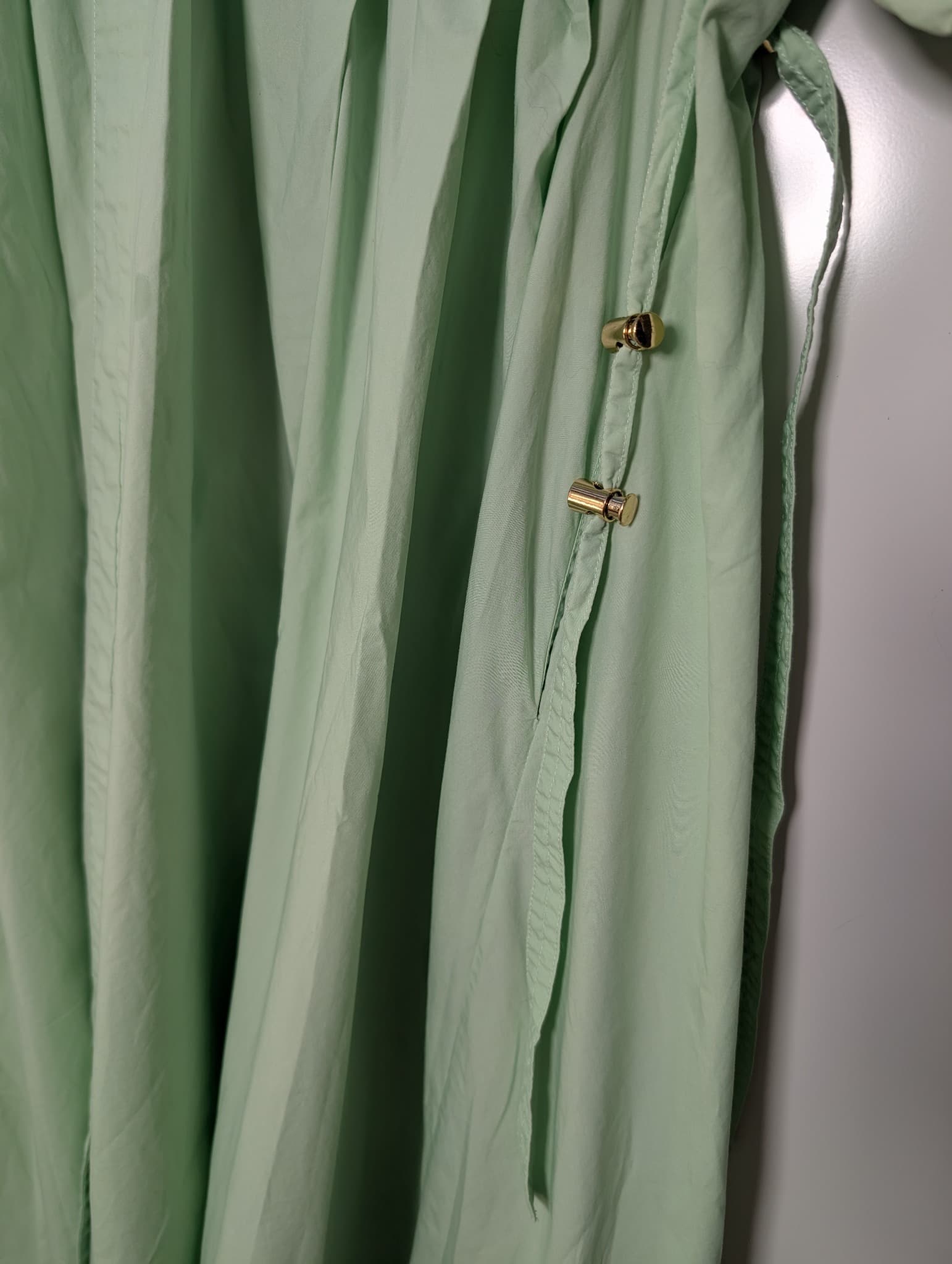 Country Road Cotton Poplin Midi Dress Mint Green Size 10 — photo 3 of 10