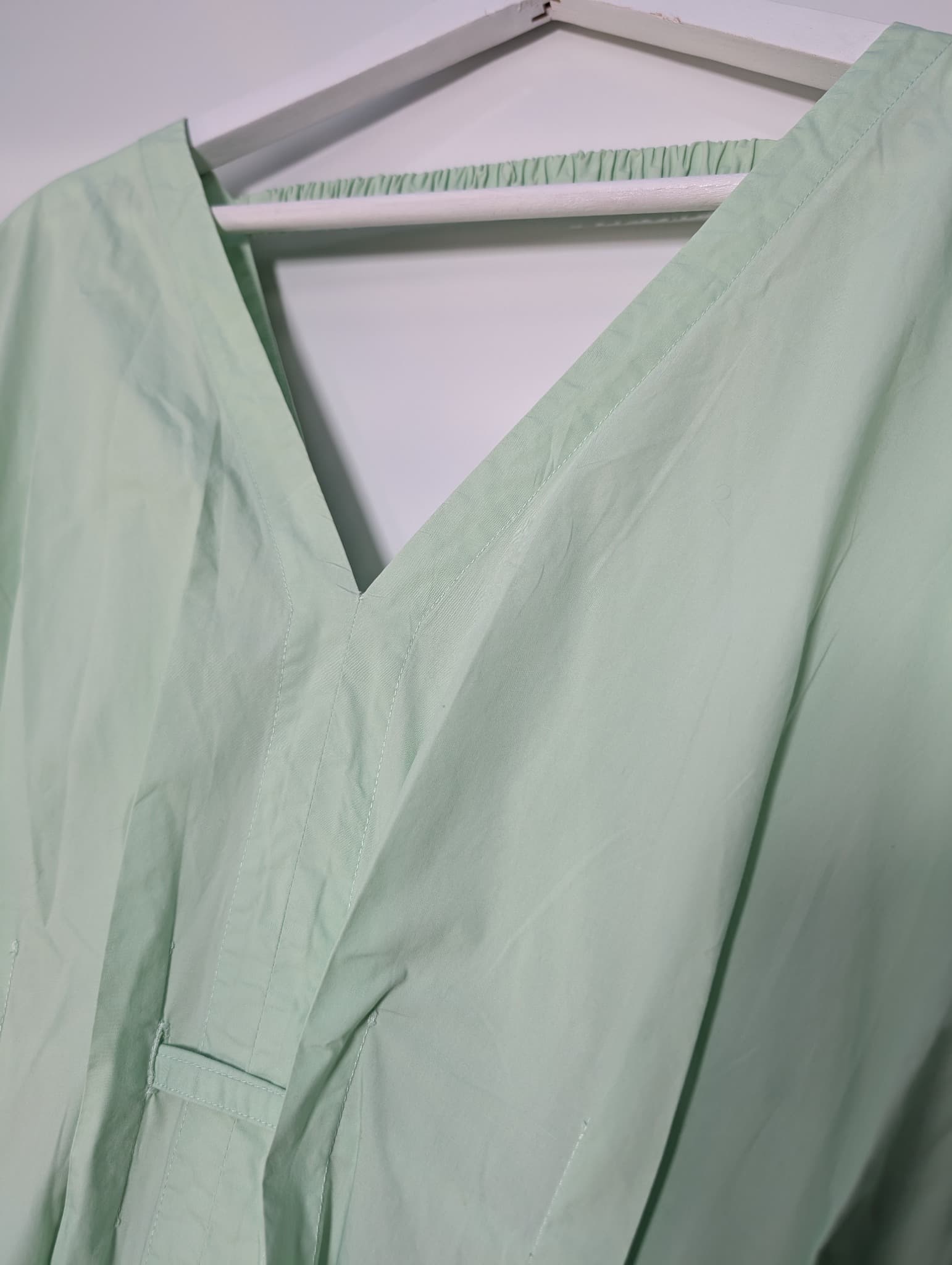 Country Road Cotton Poplin Midi Dress Mint Green Size 10 — photo 4 of 10