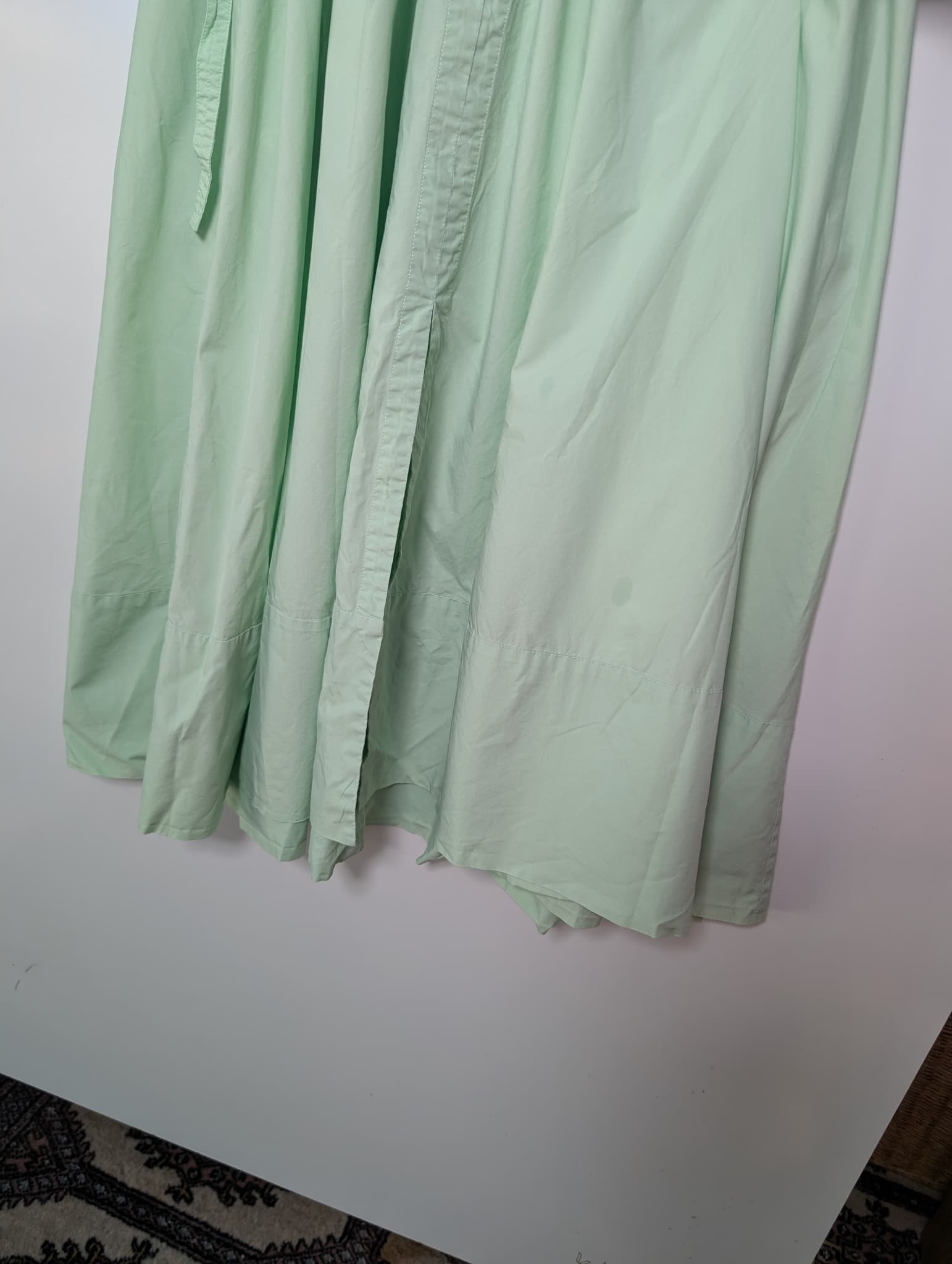 Country Road Cotton Poplin Midi Dress Mint Green Size 10 — photo 5 of 10