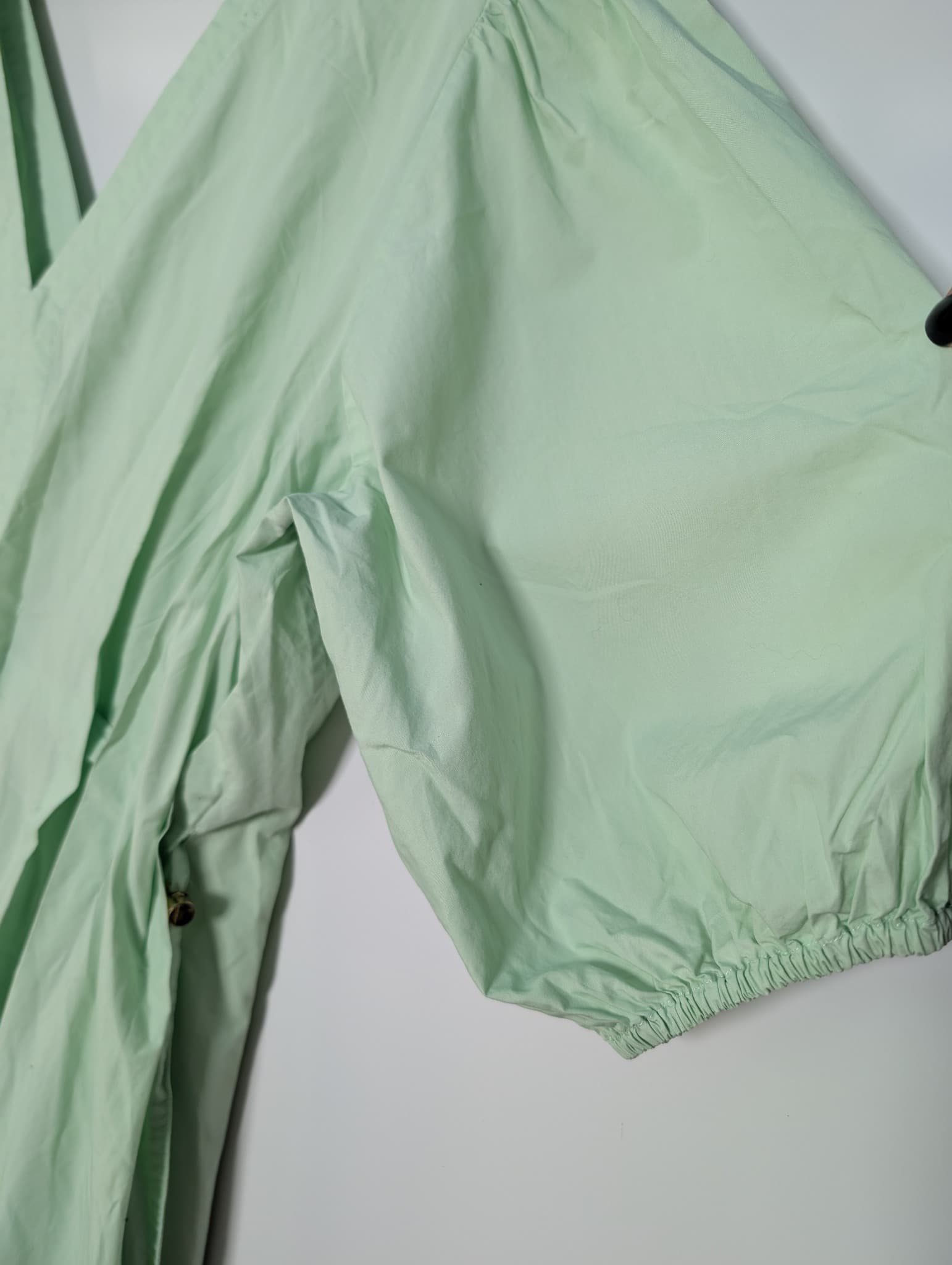 Country Road Cotton Poplin Midi Dress Mint Green Size 10 — photo 6 of 10