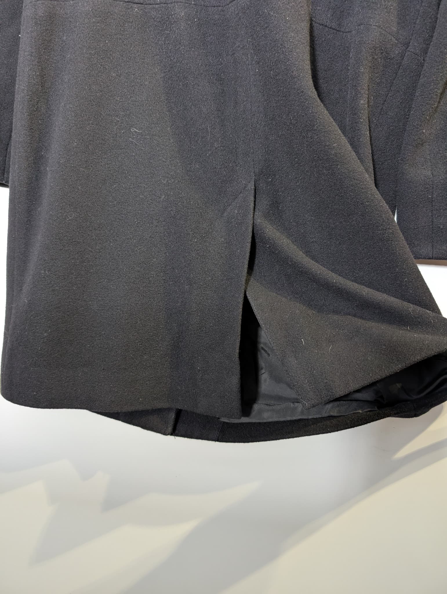 Country Road Double-Breasted Trench Coat Black Size S — photo 10 of 13