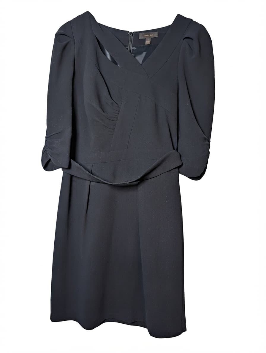 Country Road Puff Sleeve Cutout Dress Black Size 12 — photo 1 of 8