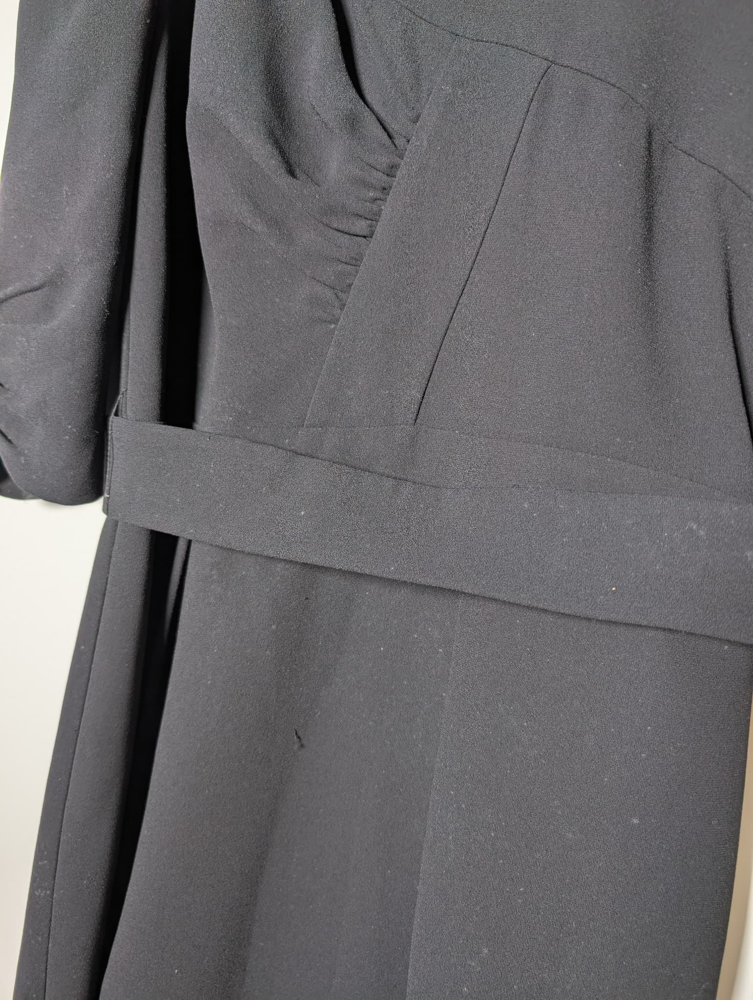 Country Road Puff Sleeve Cutout Dress Black Size 12 — photo 2 of 8