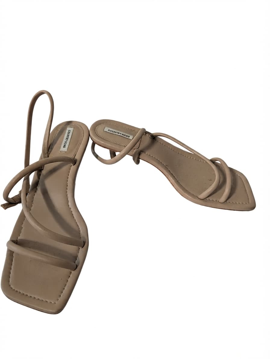 Country Road Strappy Kitten Heel Sandals Nude EU 42 — photo 1 of 8