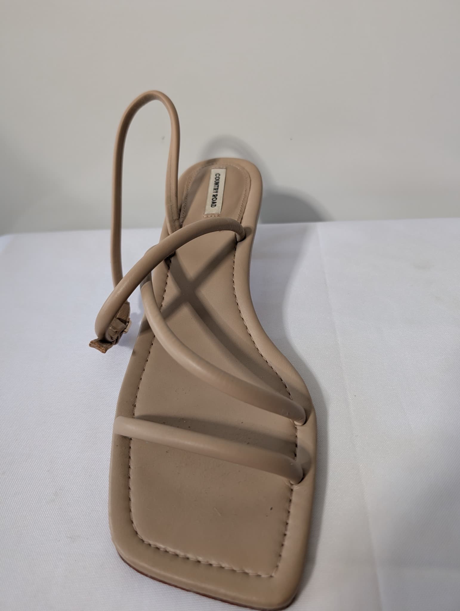 Country Road Strappy Kitten Heel Sandals Nude EU 42 — photo 5 of 8