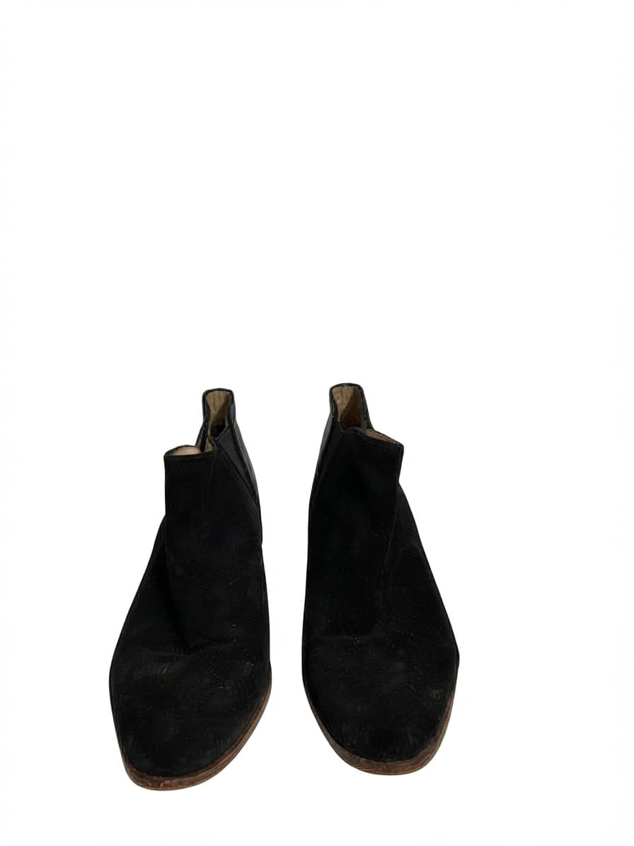 Country Road Suede Ankle Boots Black EU 38 — photo 1 of 3