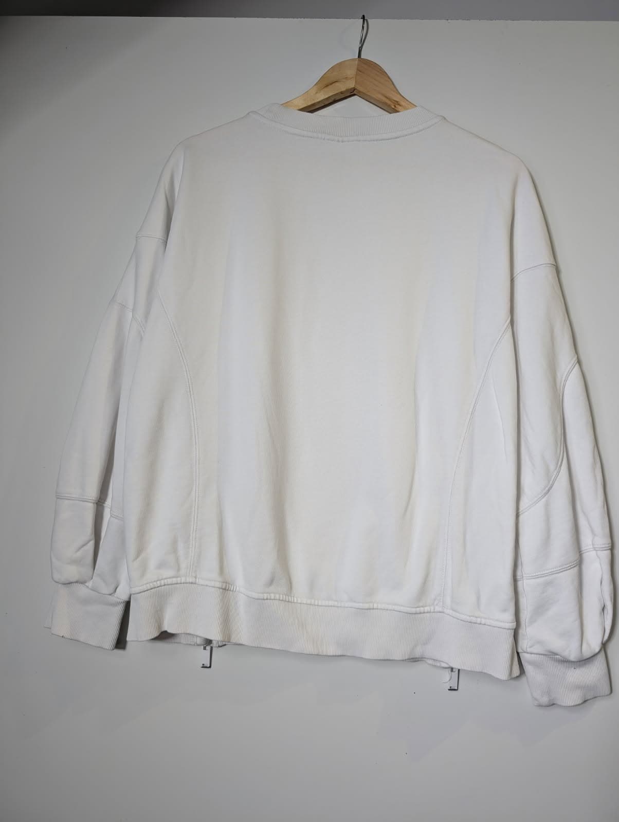 Country Road Women's Sweatshirt White Side Zip Detail — photo 5 of 9