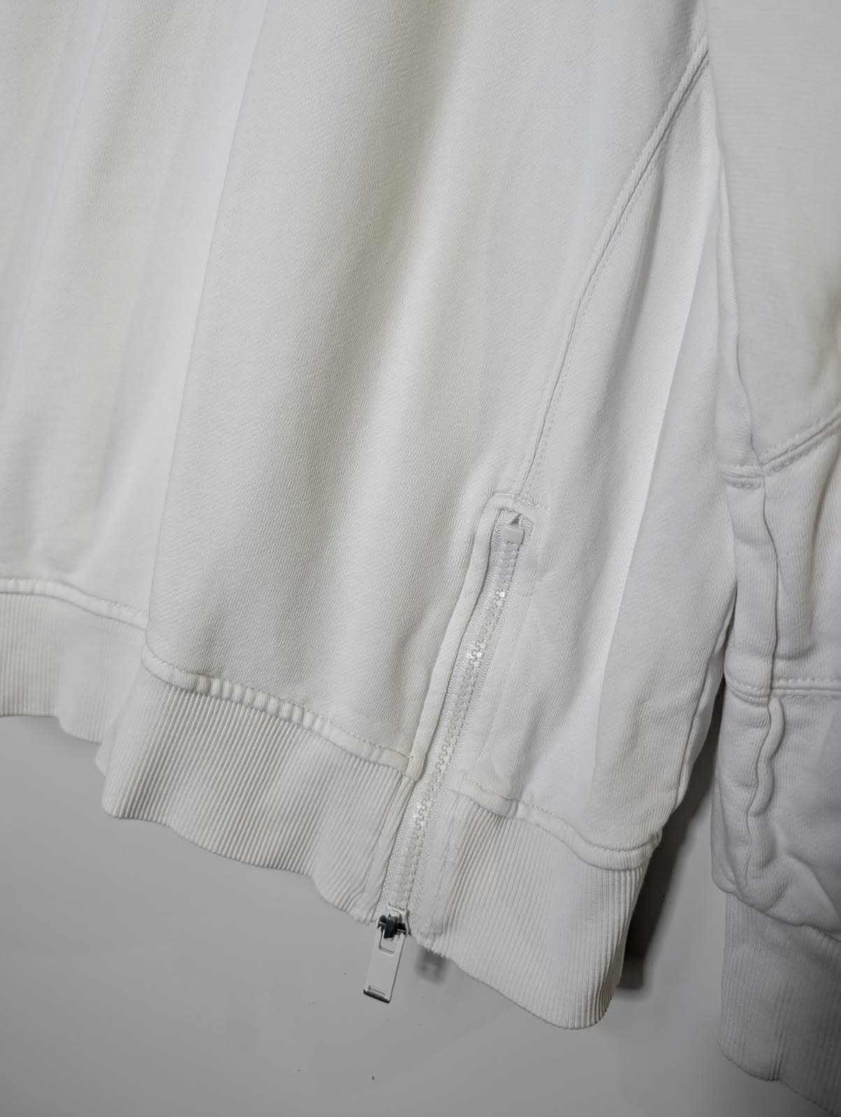 Country Road Women's Sweatshirt White Side Zip Detail — photo 7 of 9