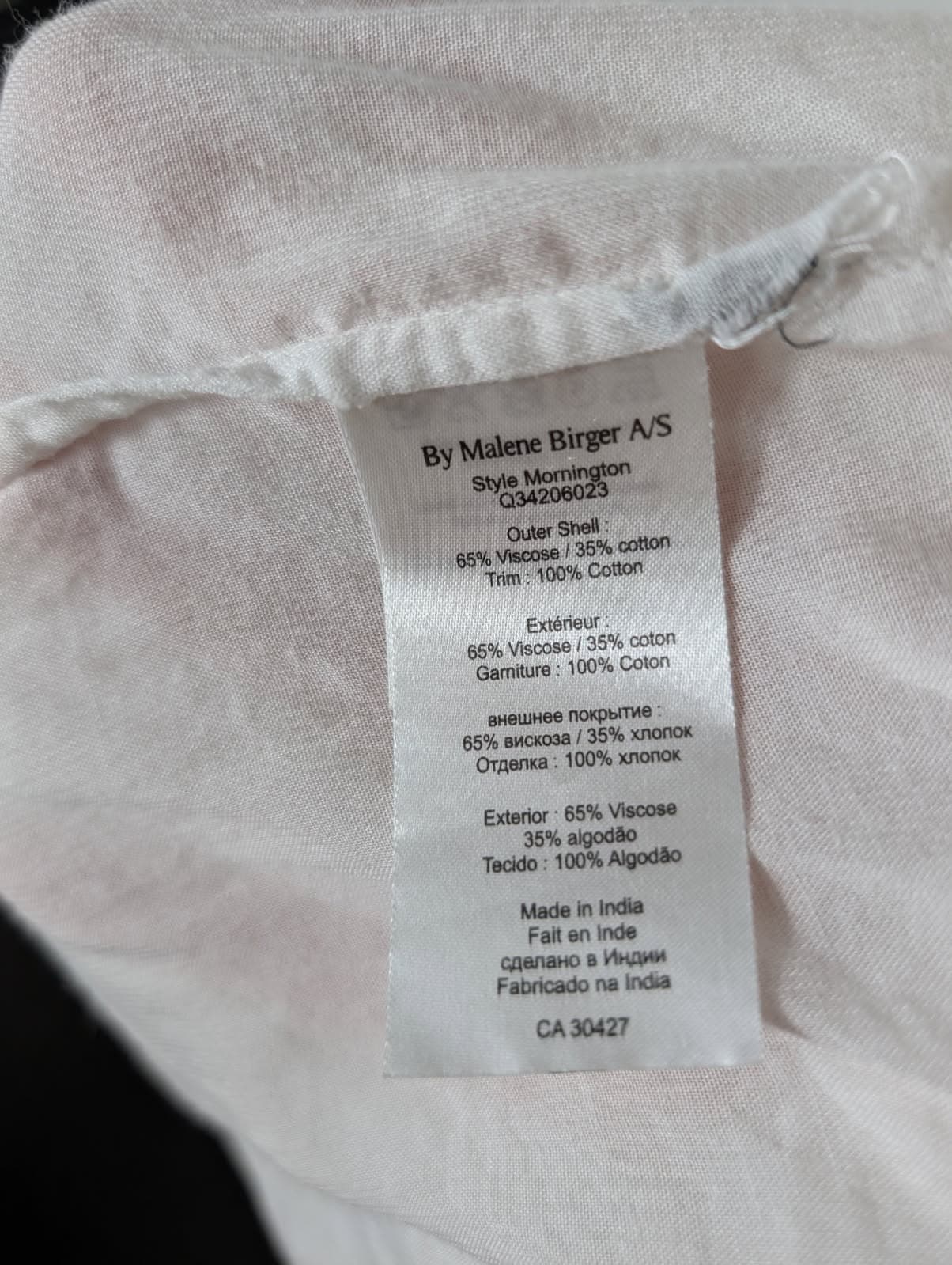 Country Road Women's Sweatshirt White Side Zip Detail — photo 9 of 9