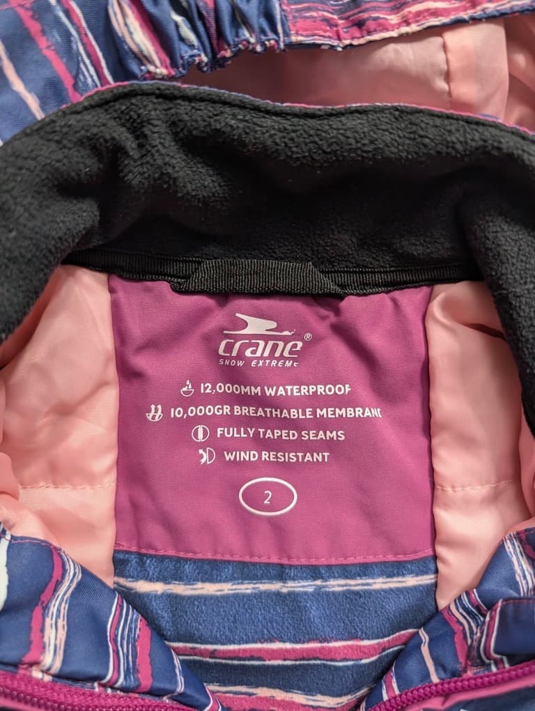 Crane Snow Extreme Kids Winter Jacket Multi-colour Size 2 — photo 2 of 5