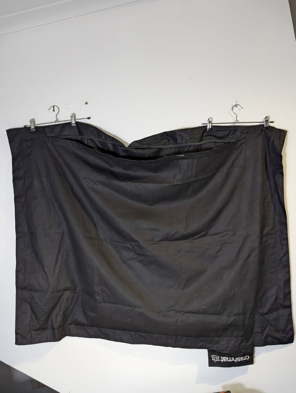 Crashmat Large Bean Bag Cover - Durable Water Resistant Cotton - Black — photo 4 of 7