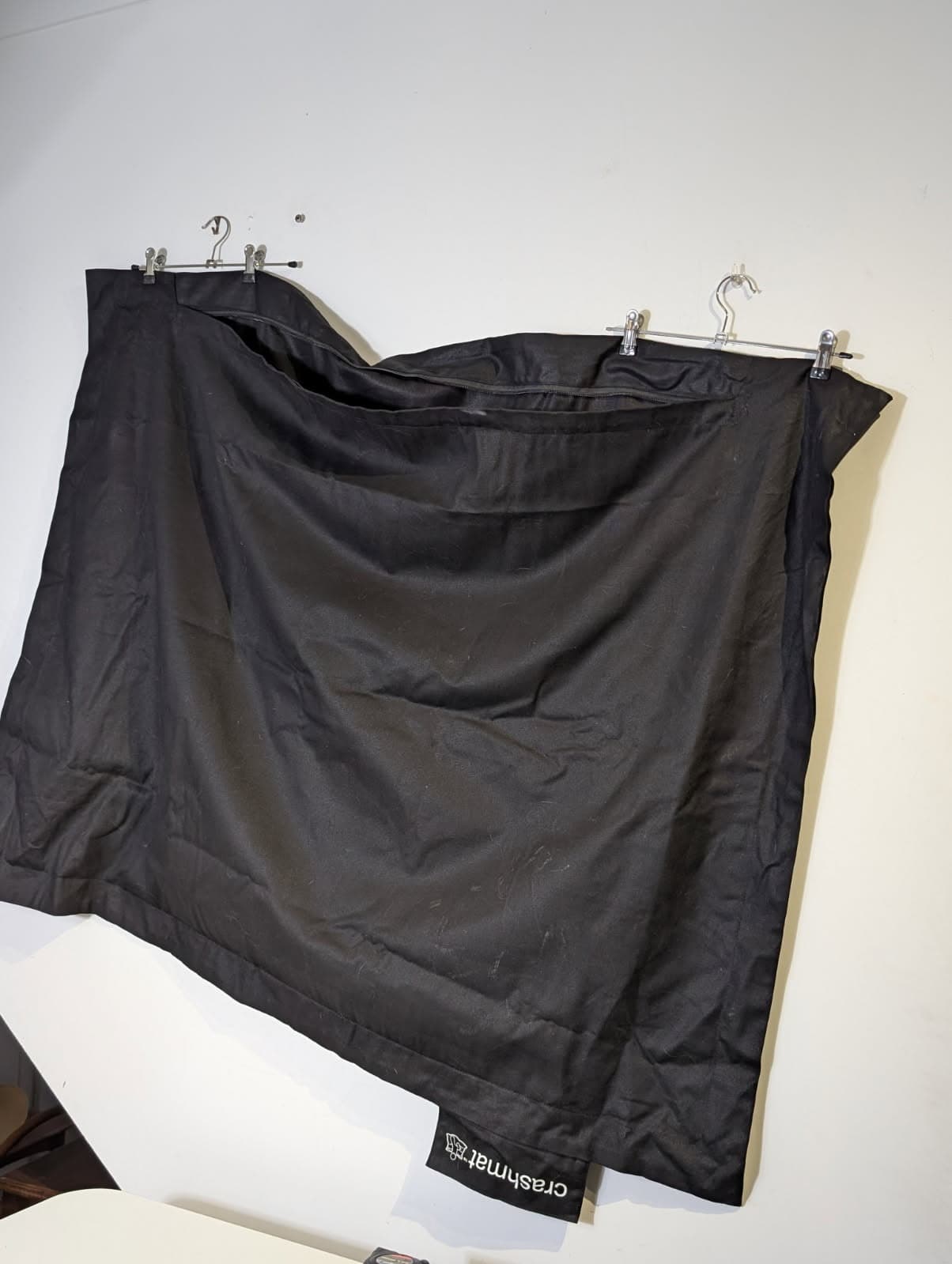 Crashmat Large Bean Bag Cover - Durable Water Resistant Cotton - Black — photo 5 of 7