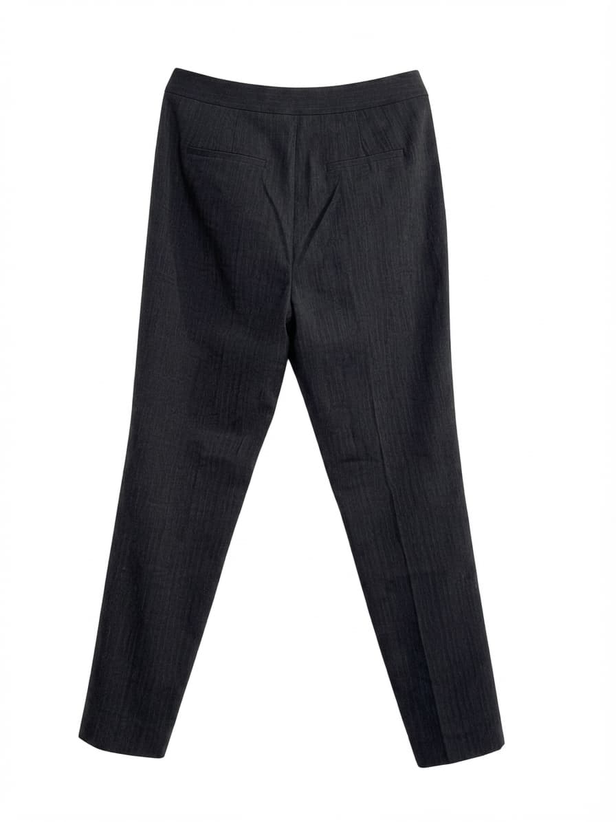 David Lawrence Pinstripe Trousers Charcoal Grey Women's AU 8 — photo 1 of 3
