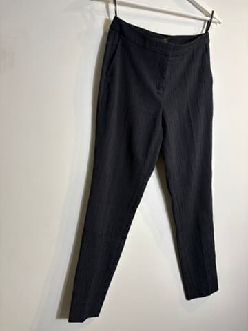 David Lawrence Pinstripe Trousers Charcoal Grey Women's AU 8 — photo 3 of 3