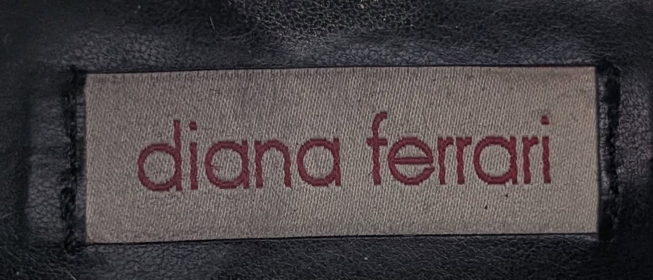 Diana Ferrari Leopard Print Calf Hair Kitten Heel Ankle Boots - Size 9.5 — photo 4 of 7