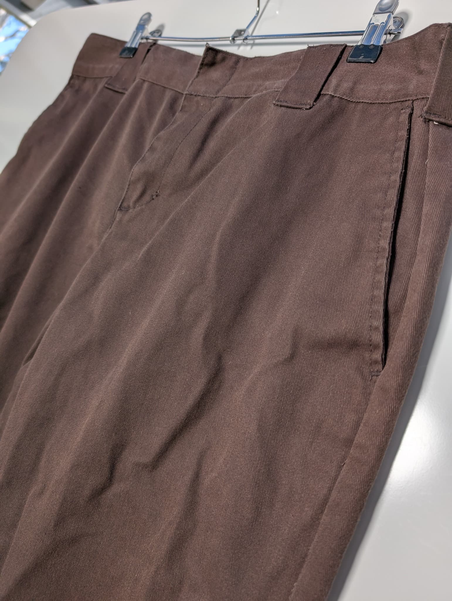 Dickies Slim Fit Work Pants Brown Men's 32x32 — photo 2 of 7