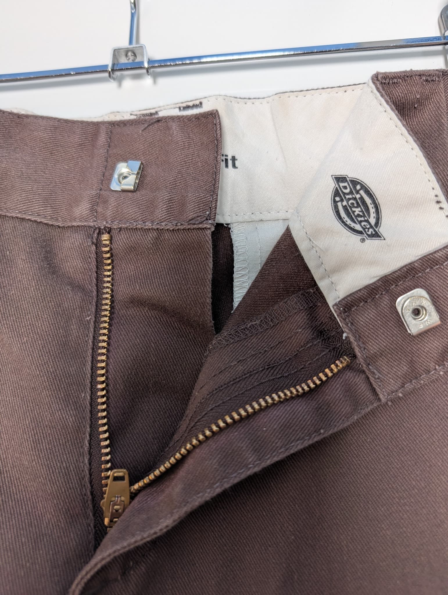 Dickies Slim Fit Work Pants Brown Men's 32x32 — photo 3 of 7