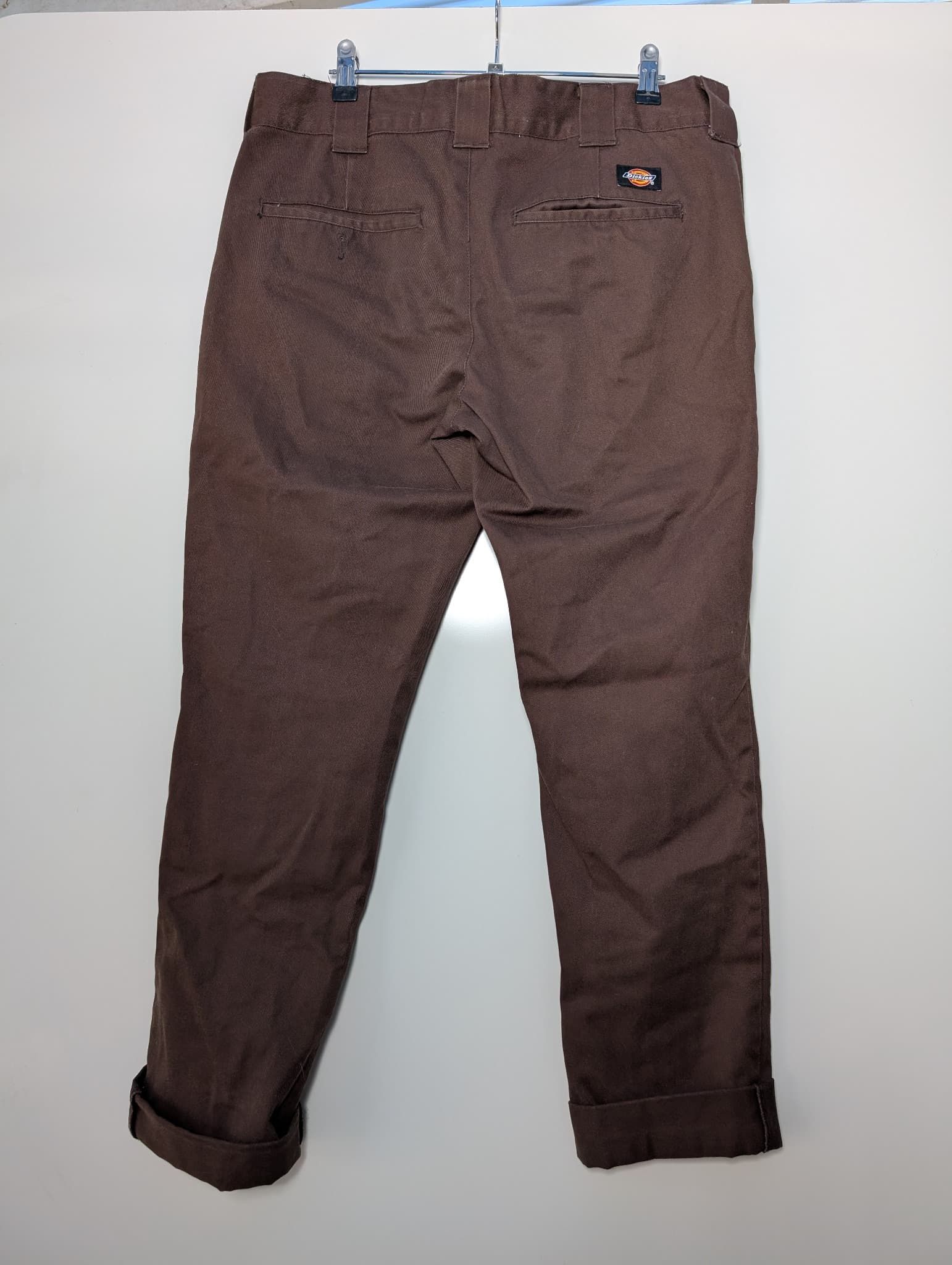 Dickies Slim Fit Work Pants Brown Men's 32x32 — photo 4 of 7