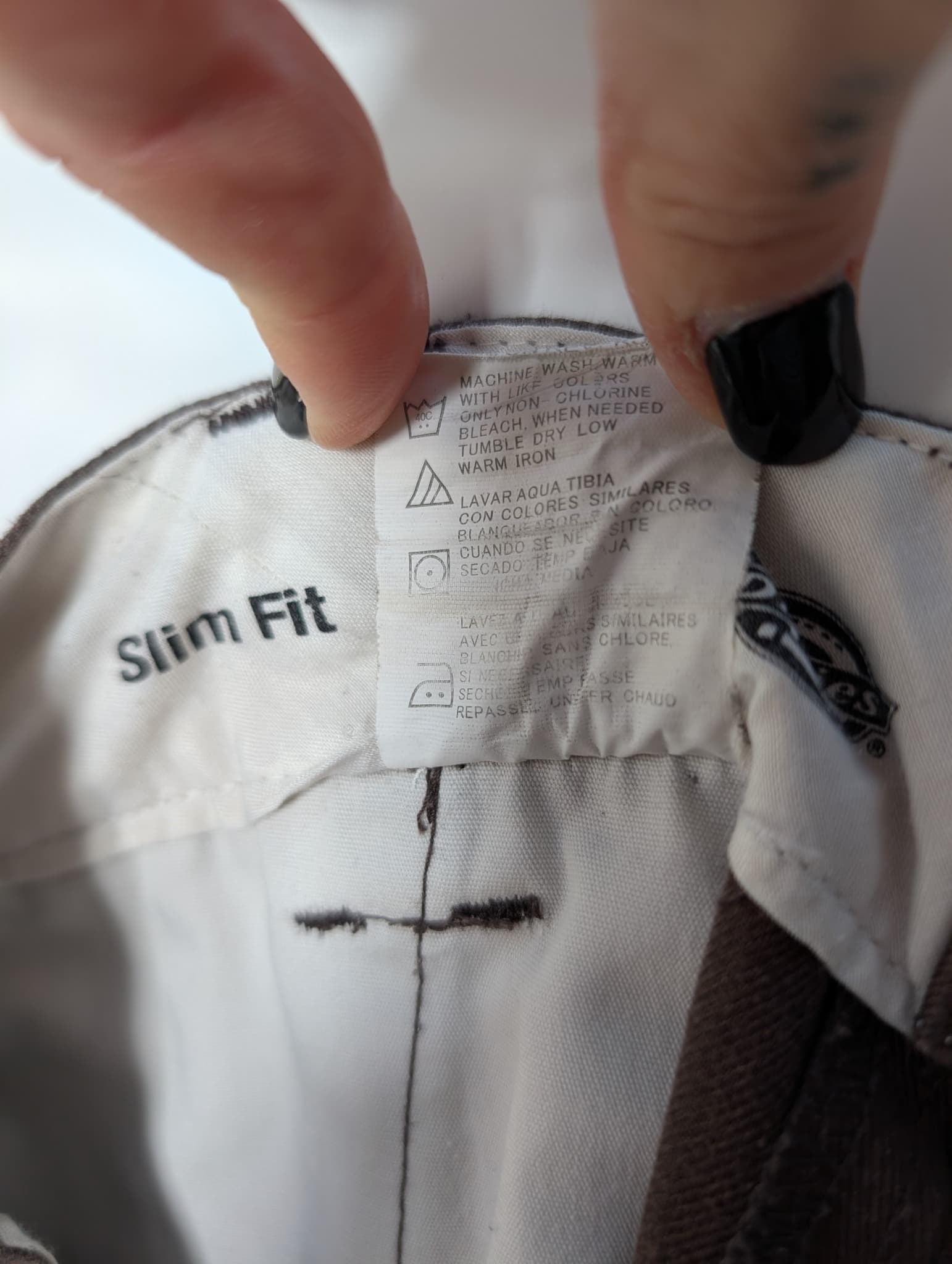 Dickies Slim Fit Work Pants Brown Men's 32x32 — photo 7 of 7