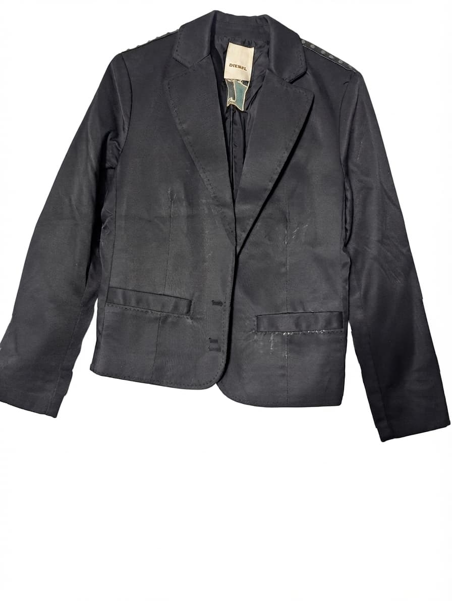 Diesel Studded Shoulder Blazer Black — photo 1 of 9