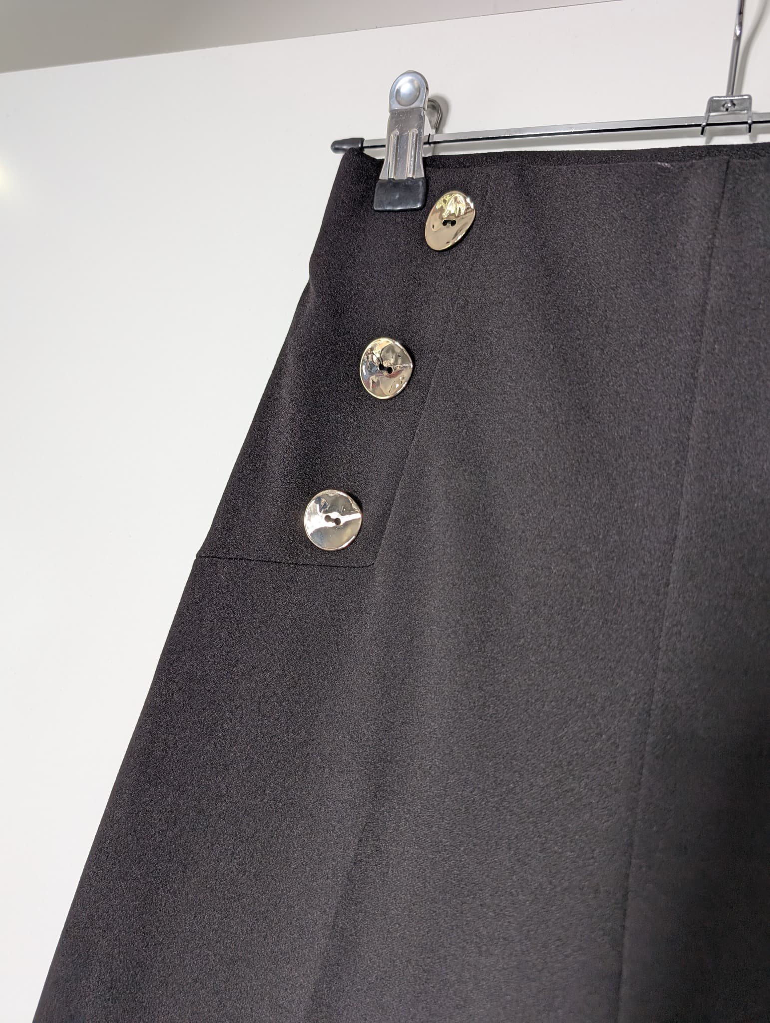 Dorothy Perkins High-Waisted Sailor Trousers Black UK 6 — photo 2 of 8