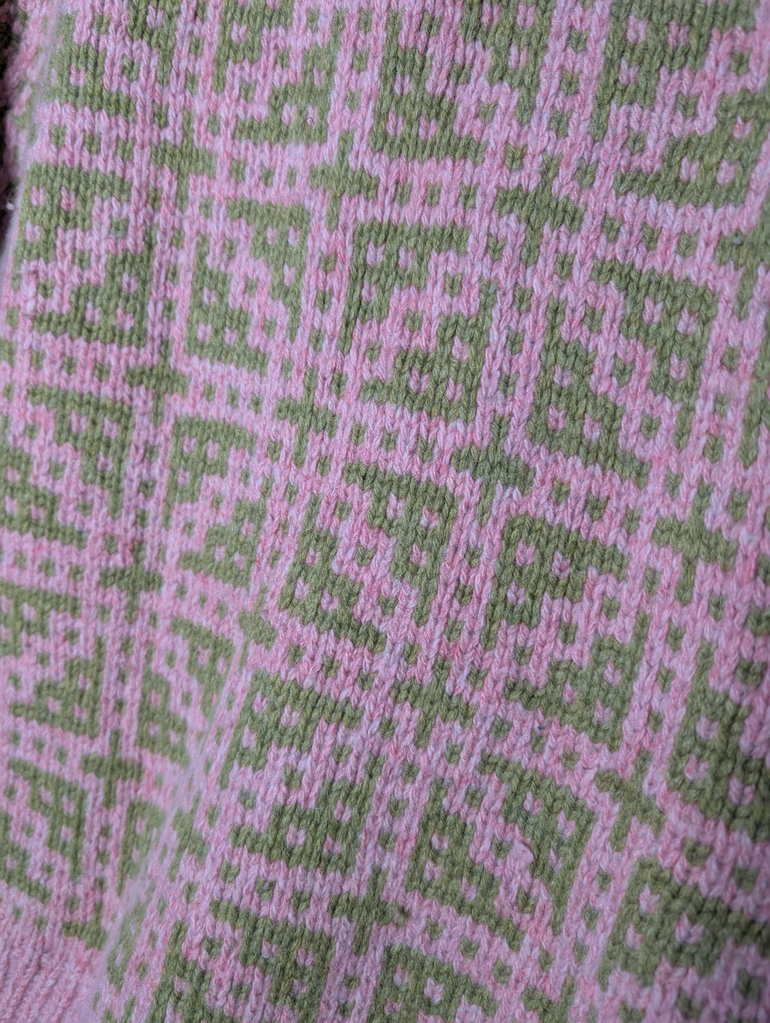 Dries Van Noten Geometric Turtleneck Sweater Large — photo 2 of 6