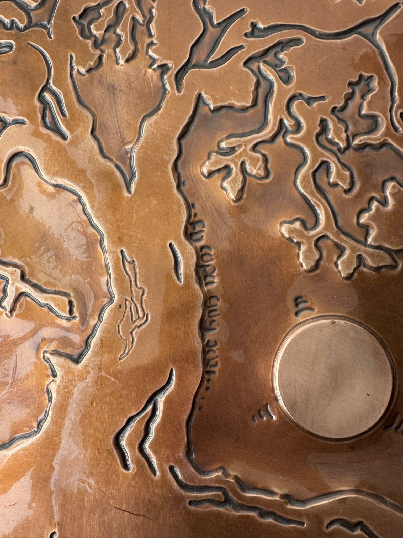 Ed Cope Guy Tree of Life Copper Relief Sculpture 2001 — photo 1 of 4