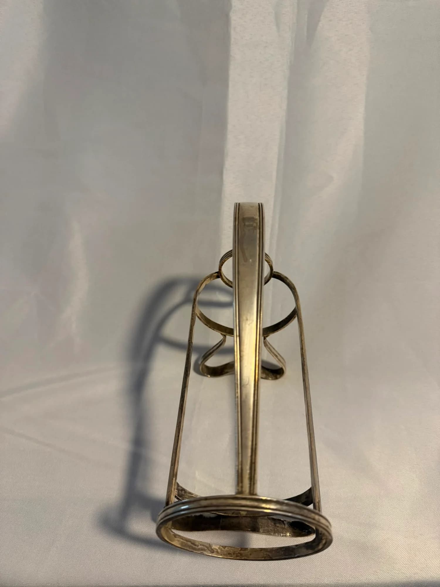 Elkington Silver Plated Wine Bottle Cradle Pourer Vintage England EPNS — photo 5 of 12