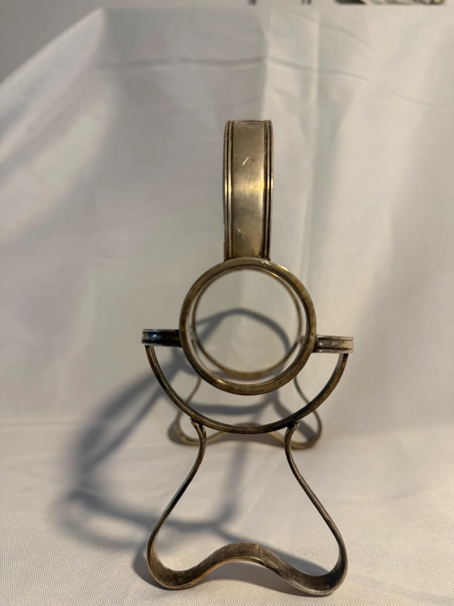 Elkington Silver Plated Wine Bottle Cradle Pourer Vintage England EPNS — photo 11 of 12