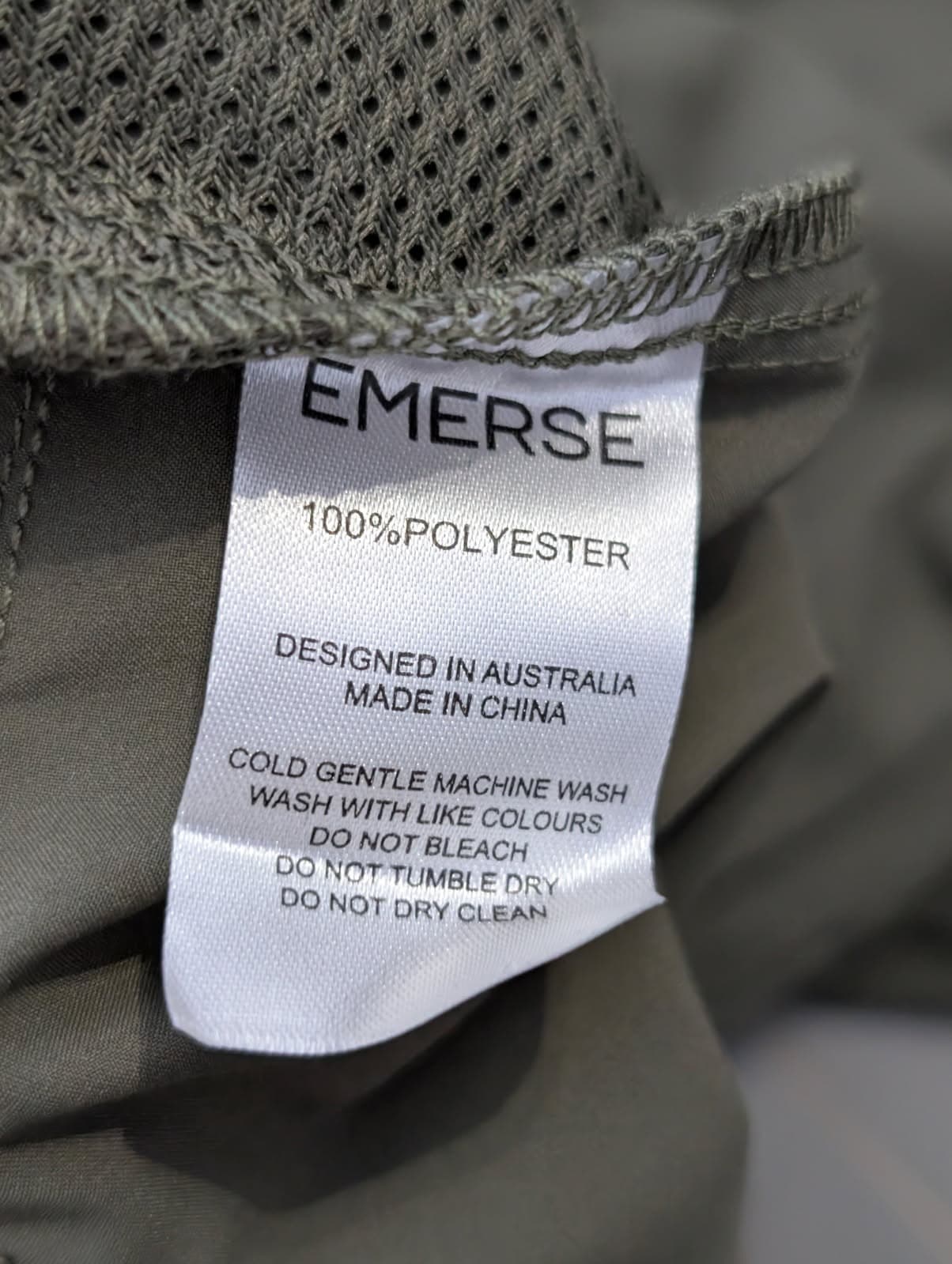 Emerse Performance Training Shorts - Olive Green Men's Size Small — photo 6 of 8