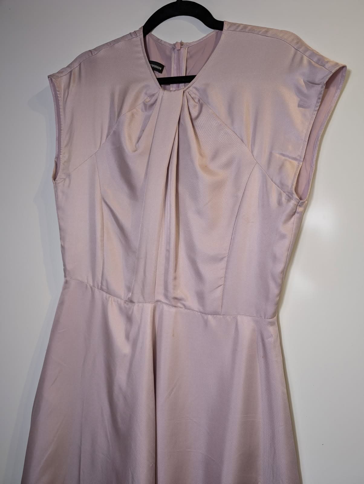 Emporio Armani Midi Dress Blush Pink — photo 3 of 5