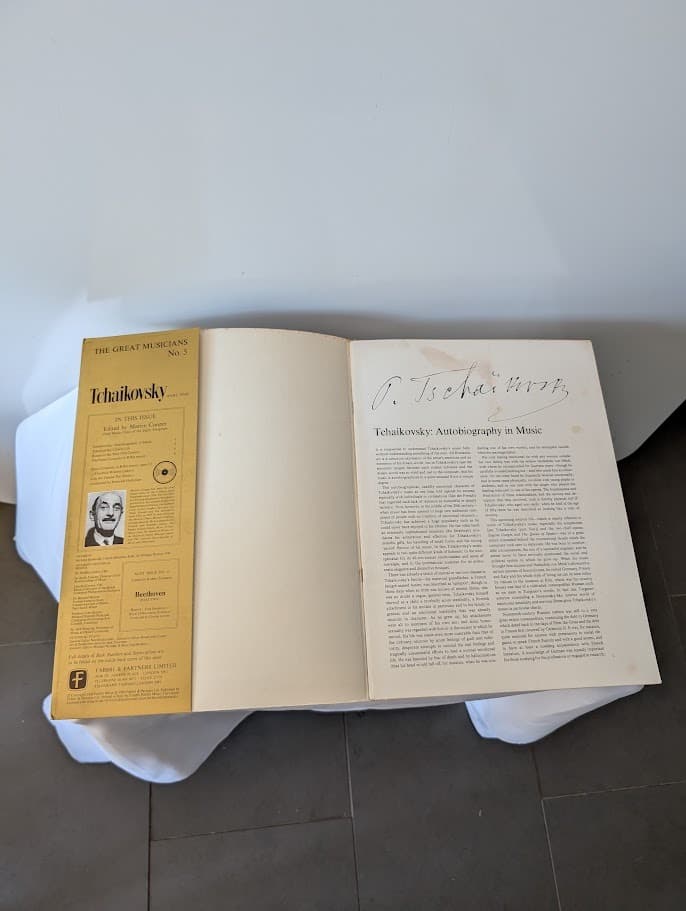Fabbri & Partners Limited The Great Musicians Magazine & LP No. 5 Tchaikovsky — photo 2 of 6