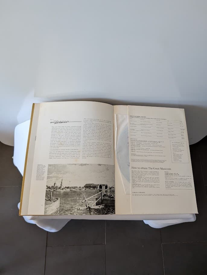 Fabbri & Partners Limited The Great Musicians Magazine & LP No. 5 Tchaikovsky — photo 3 of 6
