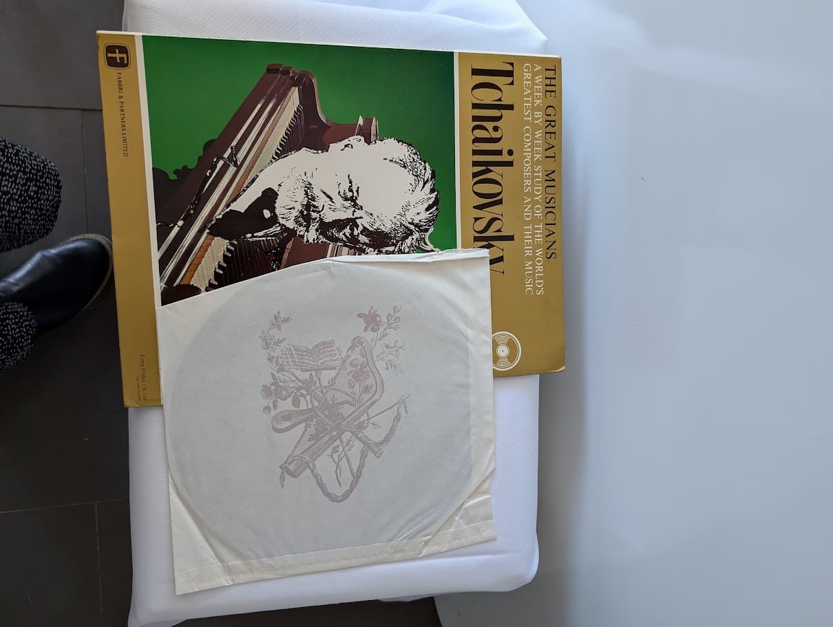 Fabbri & Partners Limited The Great Musicians Magazine & LP No. 5 Tchaikovsky — photo 4 of 6
