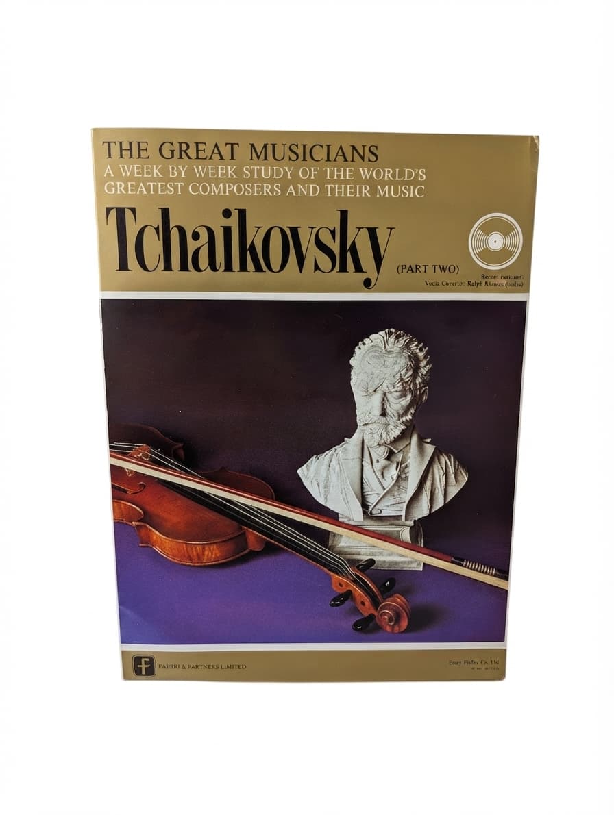 Fabbri & Partners Limited The Great Musicians Magazine Tchaikovsky Part Two with Vinyl Record — photo 1 of 7