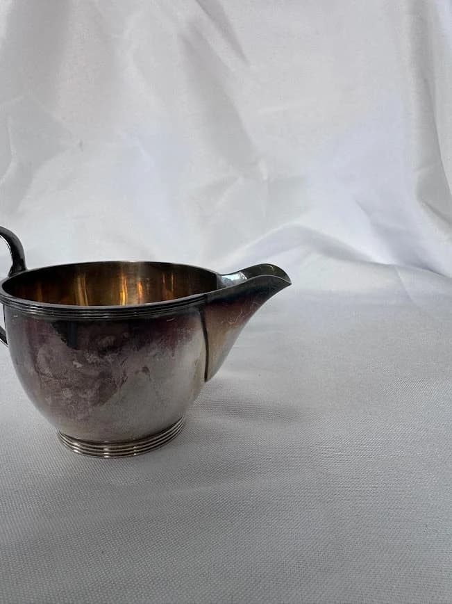 Fairfax & Roberts Sydney Silver Plate Creamer Jug Vintage Art Deco — photo 2 of 6